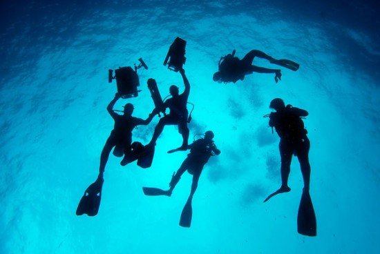 The crew from below